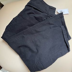 Old Navy Black Petite Chino Pants
